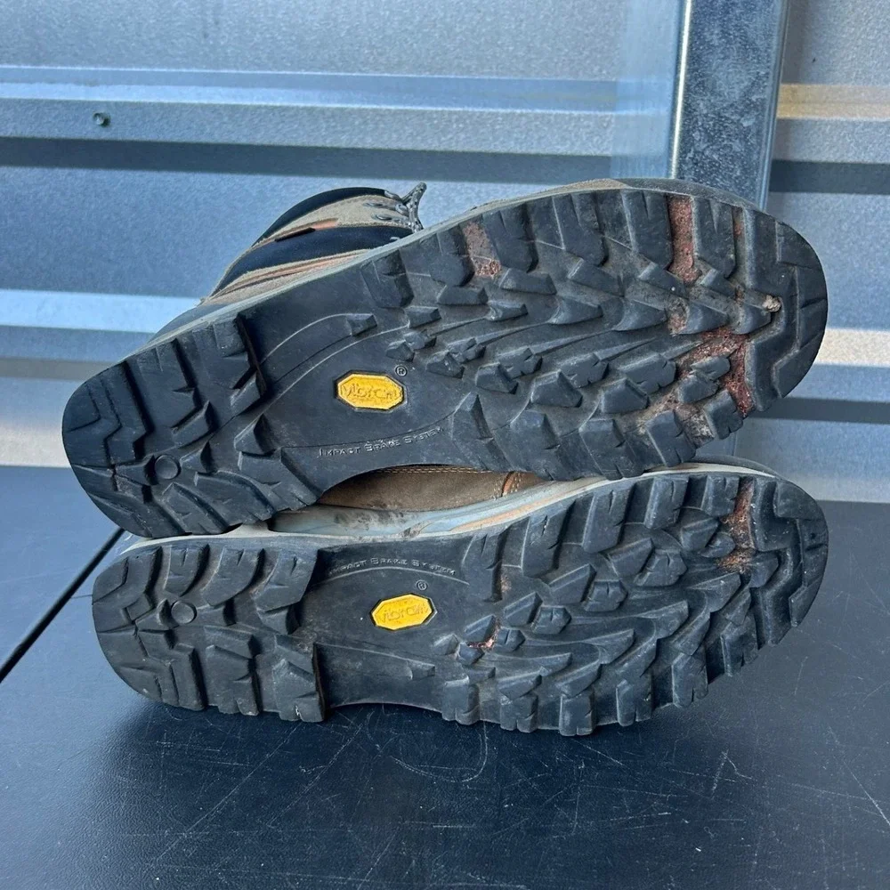 La Sportiva Gore-Tex Hiking Boots Mens‎ Size 8.5 Tan Black Made in Italy